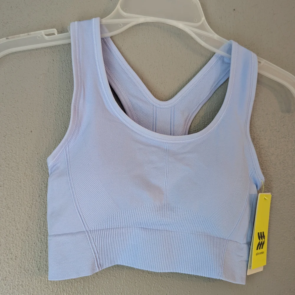 All in Motion Light Lavender Sports Bra - Picture 7 of 7